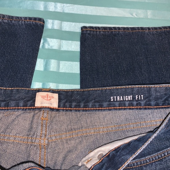 Mens-Dockers Straight Fit Jeans size 36x32 - Picture 4 of 12